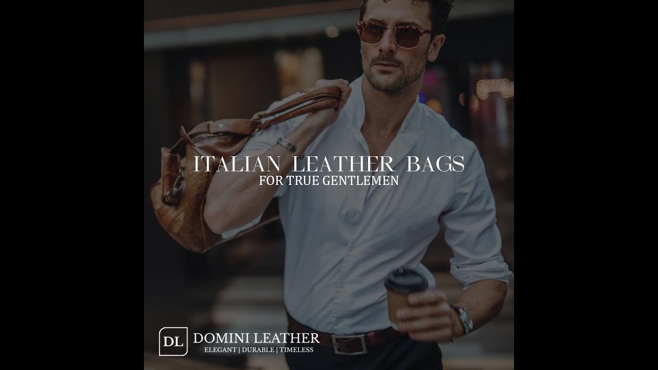 Domini Leather - Italian Leather Bags for True Gentlemen