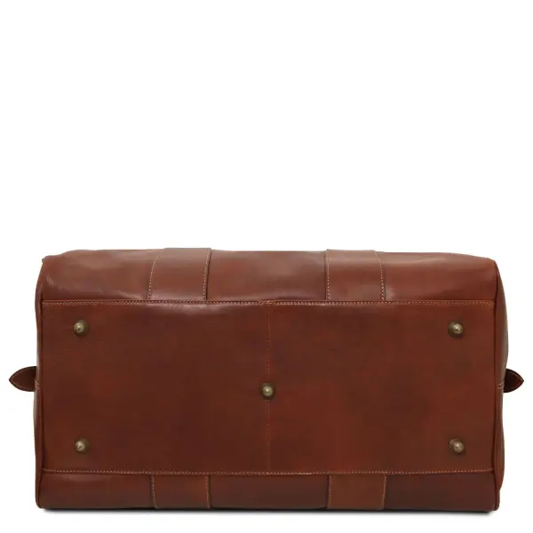Leather Travel Duffle Bag - Large Size - Wise Children - Image 4