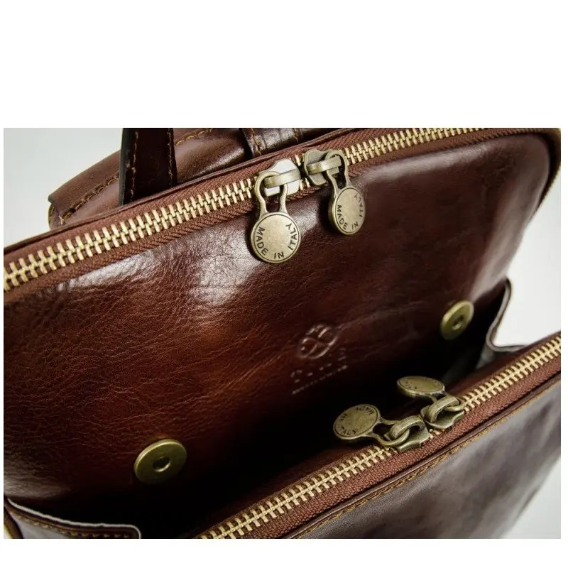 Soft Leather Backpack / Shoulder Bag - Sabran - Domini Leather