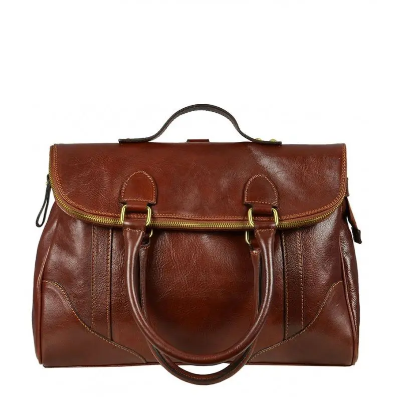 Brown1 Ladies Leather Handbag Designer Top-Handle Bag Vintage Tote Crossbody Shoulder Bag Fashion Clutch for Women 