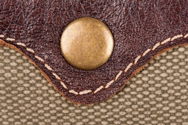 How to attach rivets deals to leather