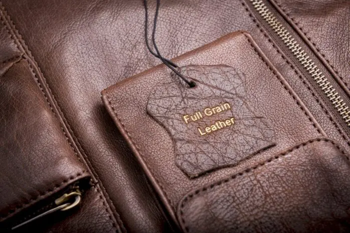 What is full grain leather