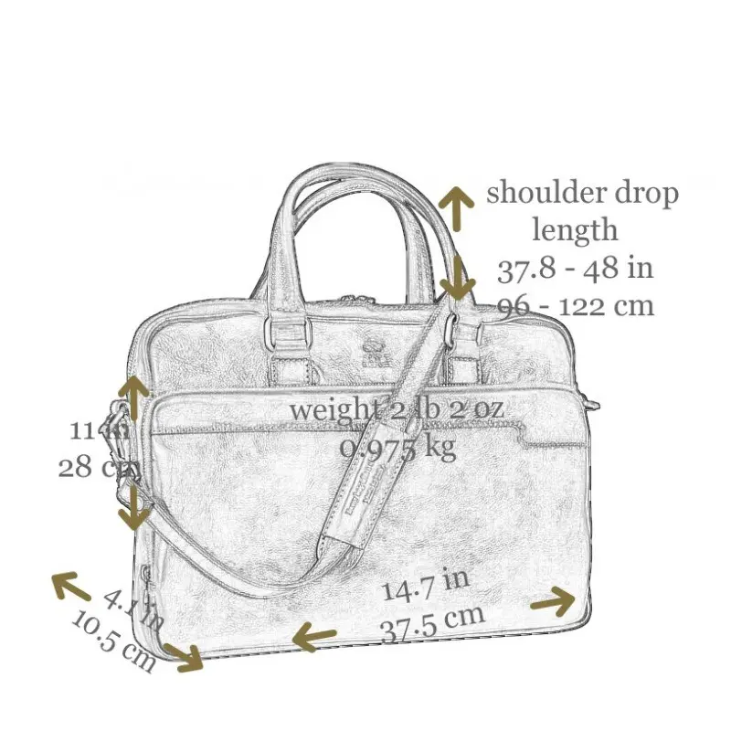 Multi-Compartment Laptop Bag – Lionheart Labels