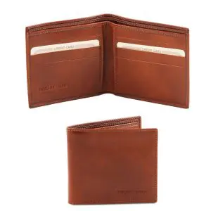 Exclusive 2 Fold Leather Wallet for Men - Crissolo