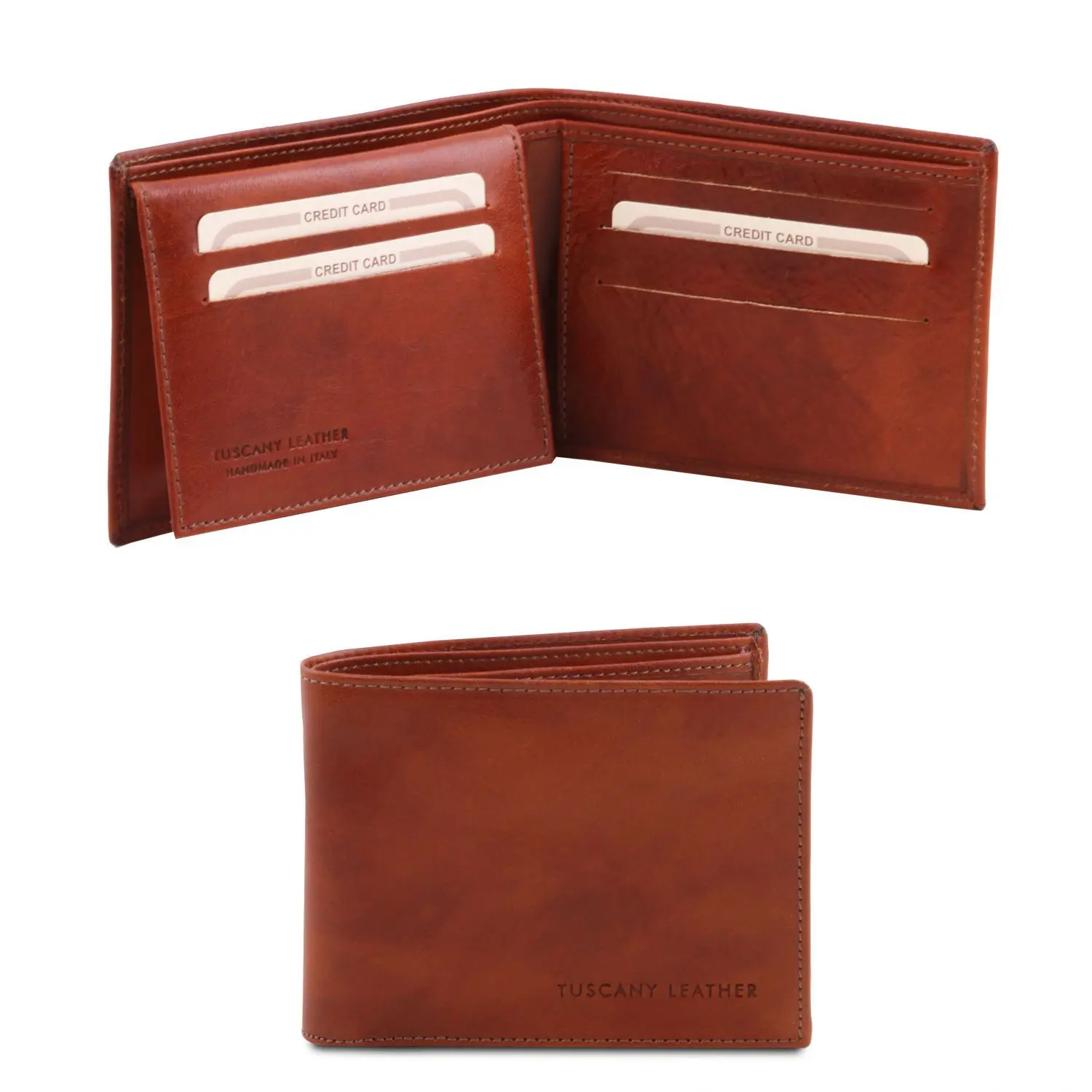 Exclusive Leather 3 Fold Wallet for Men - Paesana