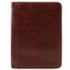 Exclusive Leather Document Case with Ring Binder - Lucio