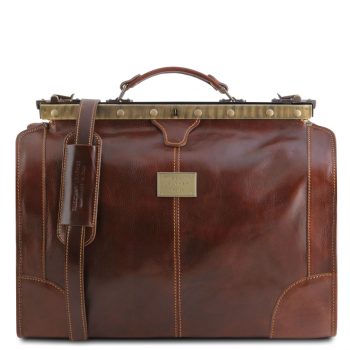 Gladstone Leather Bag - Small Size - Madrid