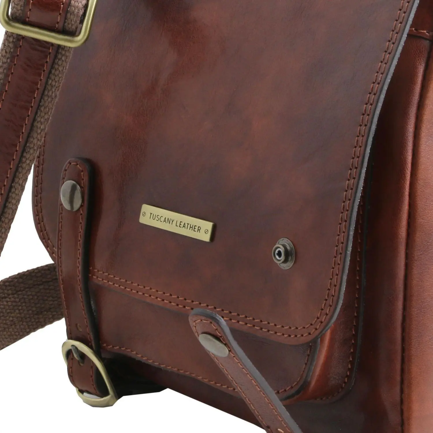 Leather Crossbody Shoulder Bag - Roby - Domini Leather