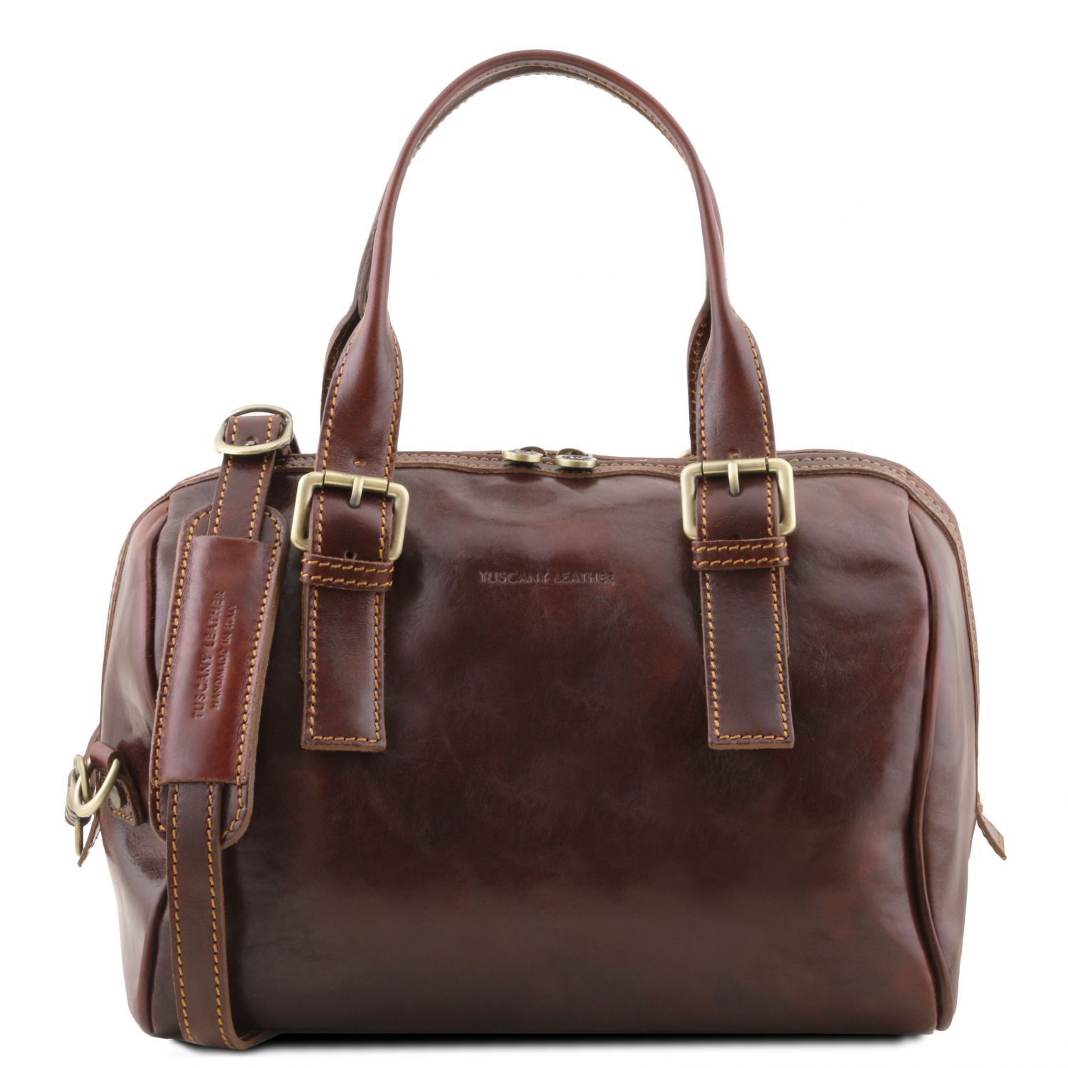 Leather Duffle Bag - Eveline
