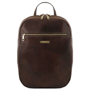 Leather Laptop Backpack - Osaka