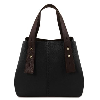 Leather Shopping Bag - Candeau