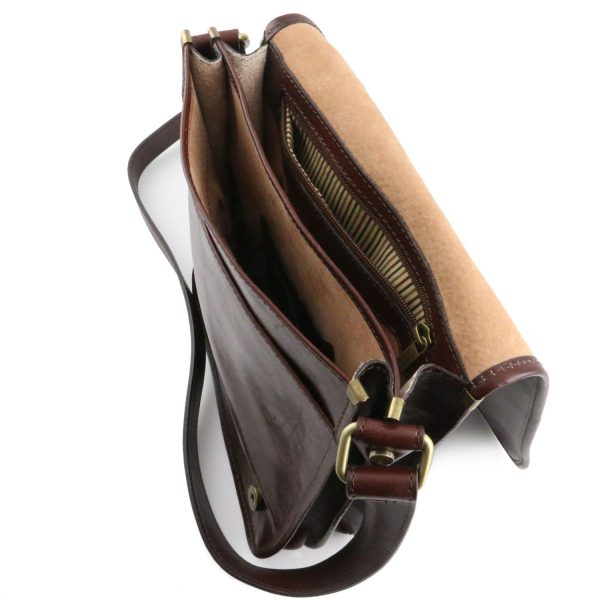 Leather Crossbody Shoulder Bag - Upie - Domini Leather