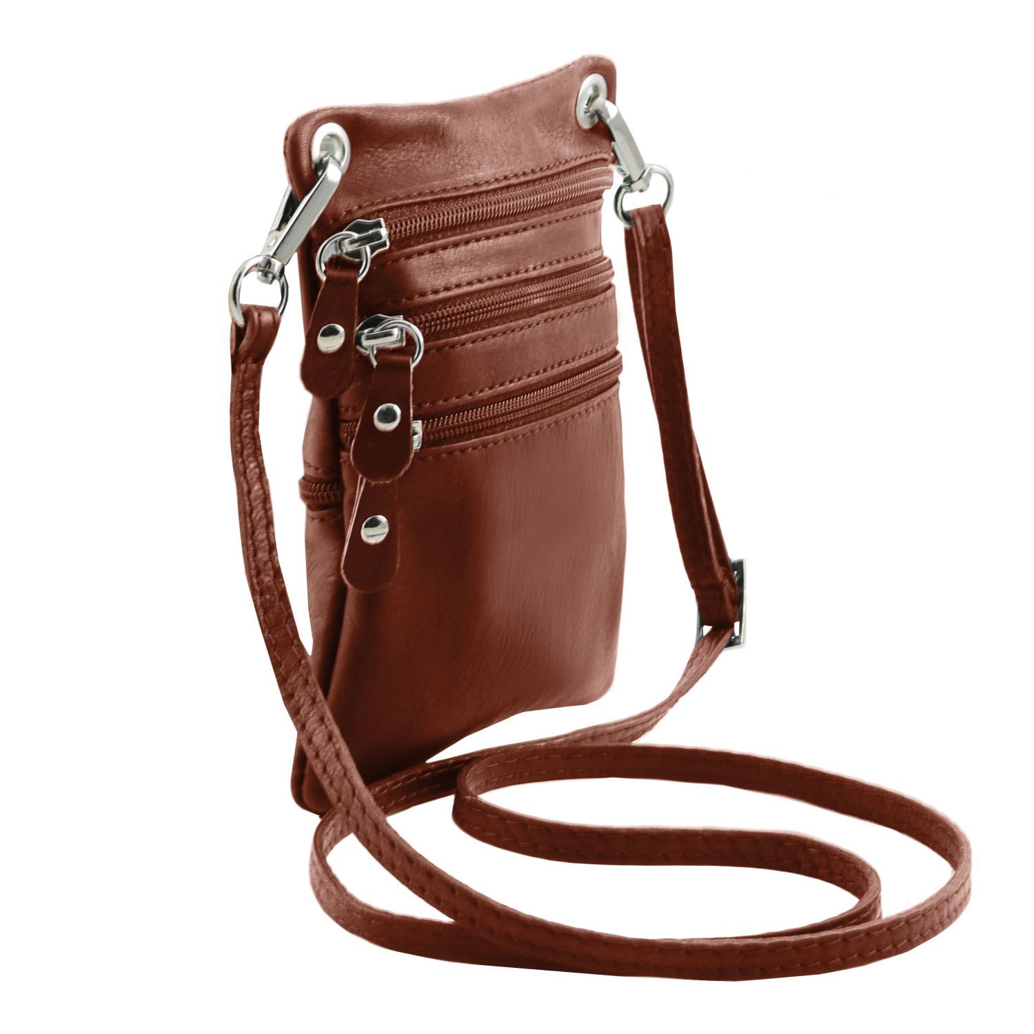 Saffiano Leather 15.4 Laptop Briefcase - Palermo - Domini Leather