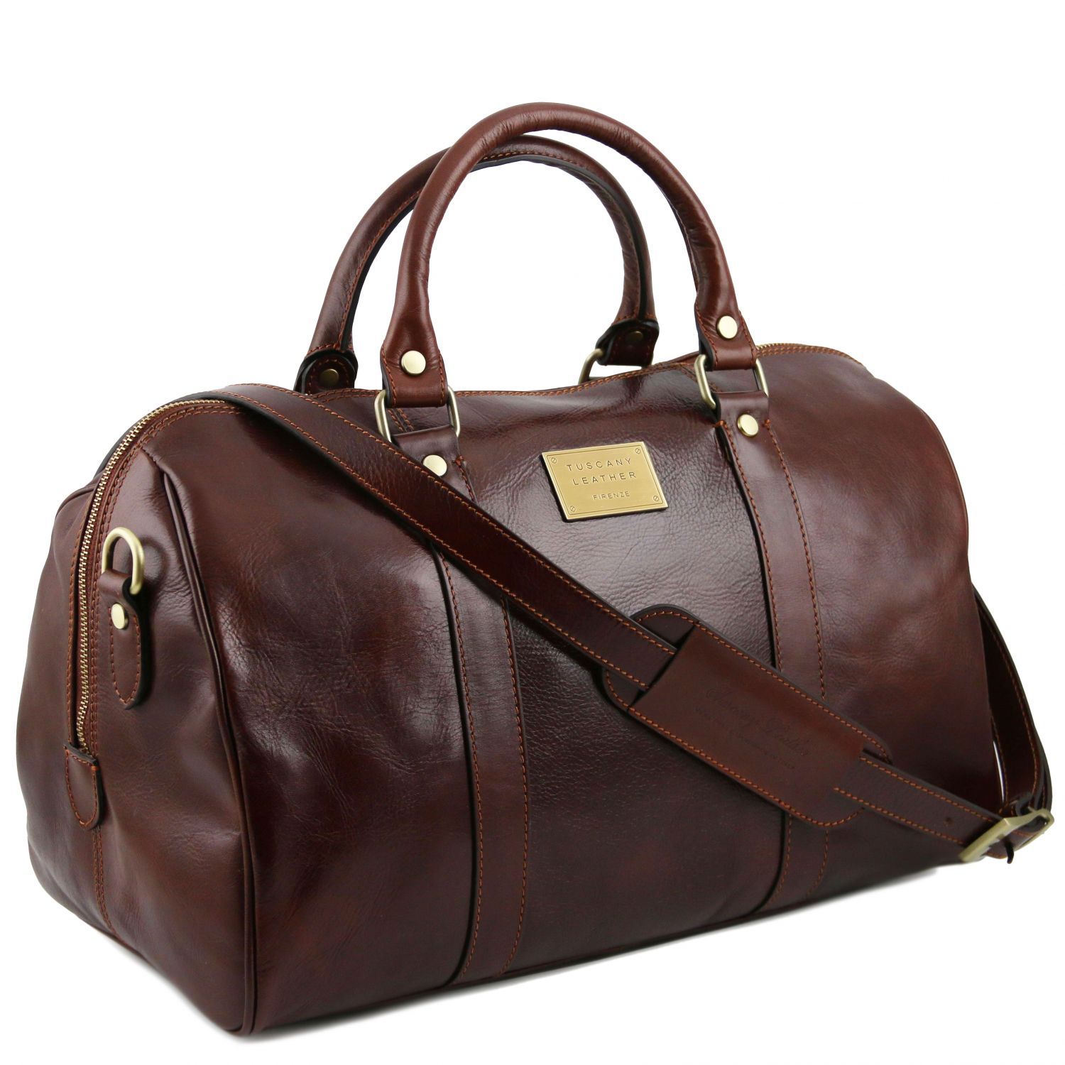 Leather Duffle Bag - Small Size - Andance - Domini Leather