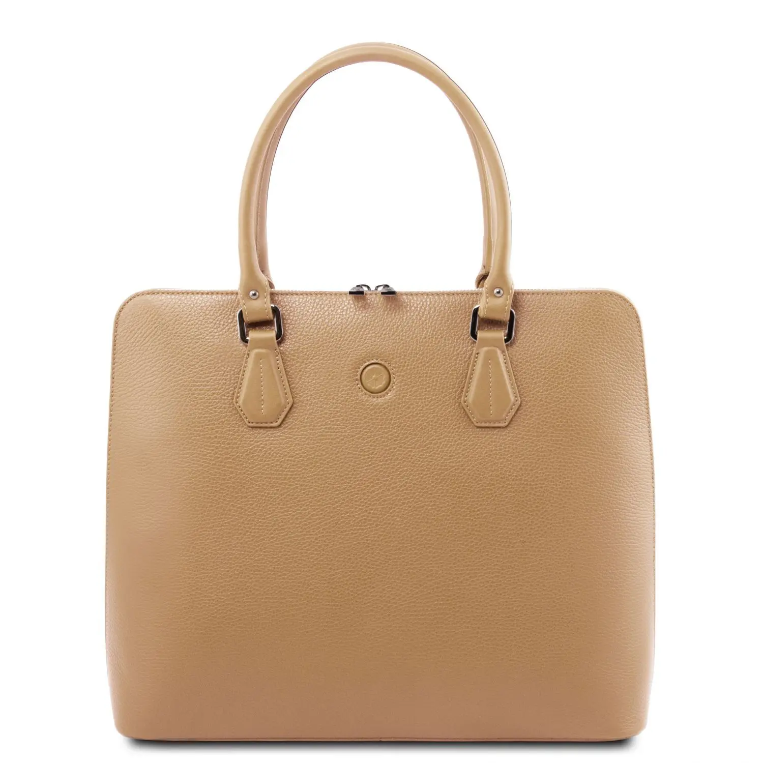 Leather Business Bag For Women - Magnolia