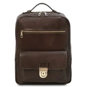 Leather Laptop Backpack - Kyoto