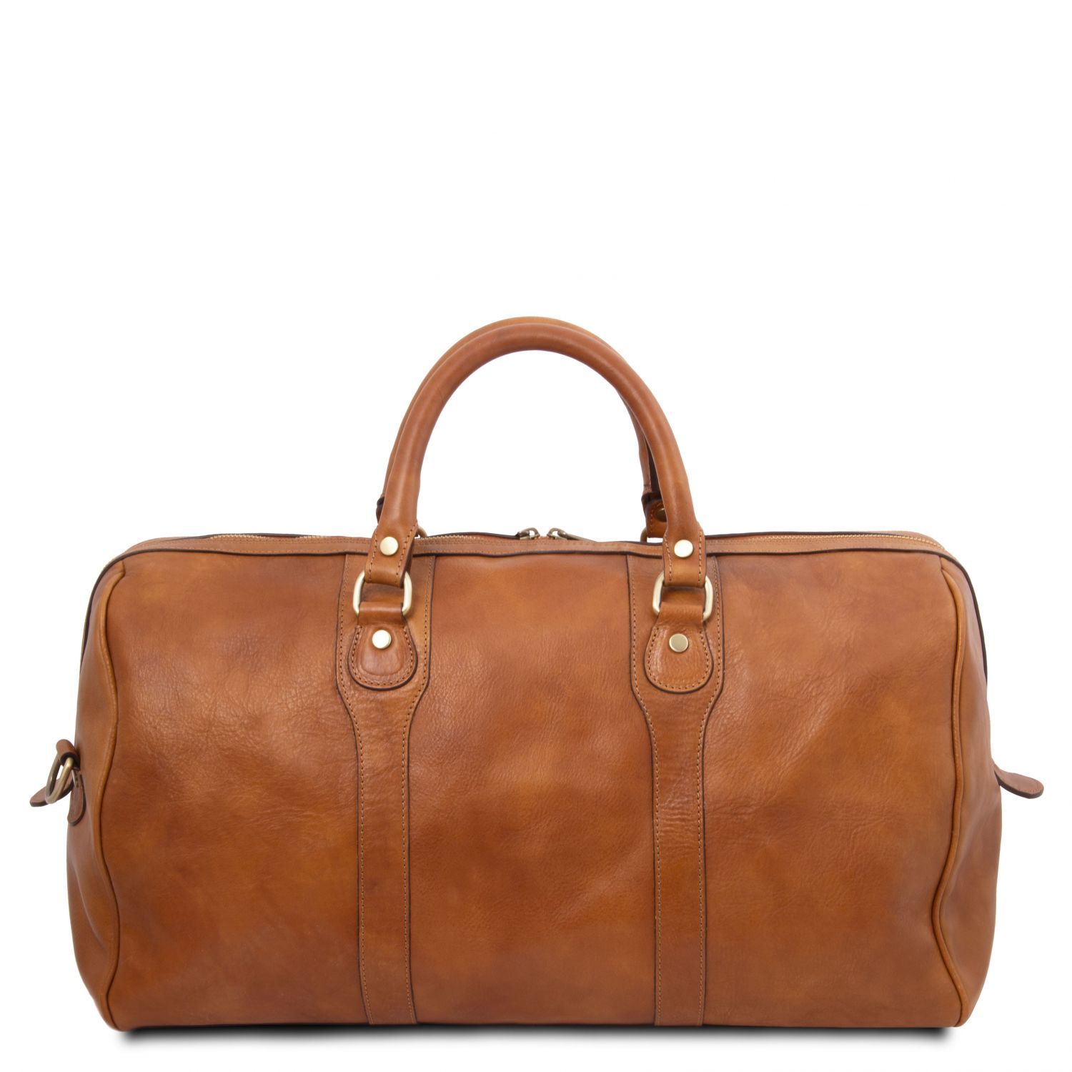 Leather Duffle Weekender Bag - Oslo - Domini Leather