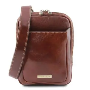 Leather Crossbody Bag - Mark