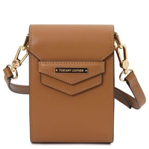 Leather Mini Shoulder Bag - Apt