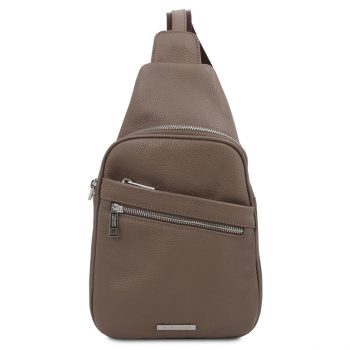 Soft Leather Crossover Bag - Albert