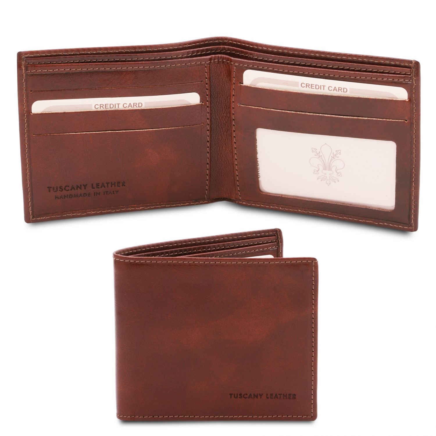 Exclusive 2-Fold Leather Wallet for Men – Rustrel