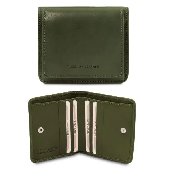 Exclusive Leather Wallet with Coin Pocket – Villars