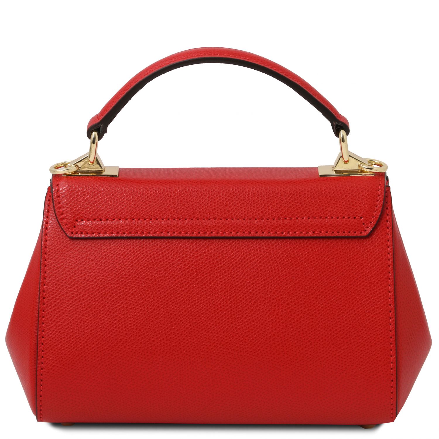 Small Palmellato Leather Handbag - Tarare - Domini Leather