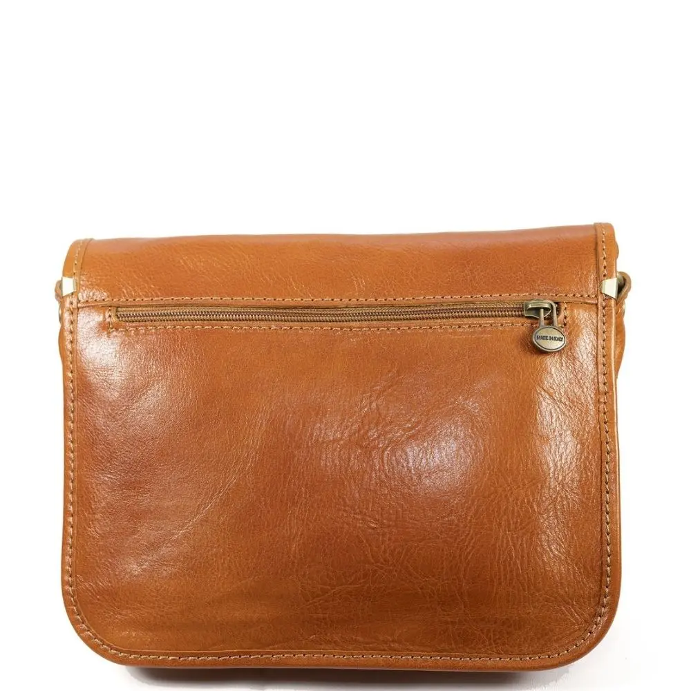 Leather Satchel Bag - Valentina - Domini Leather