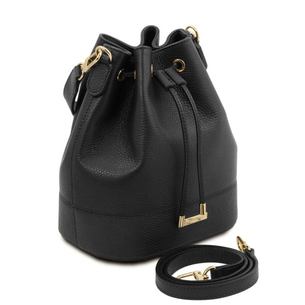 Leather Secchiello Bag – Viste - Domini Leather