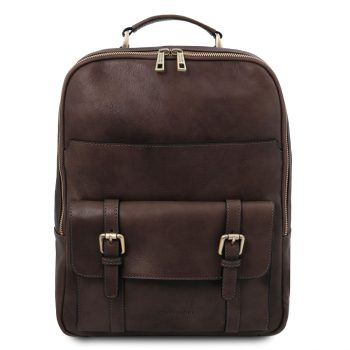 executive leather backpack