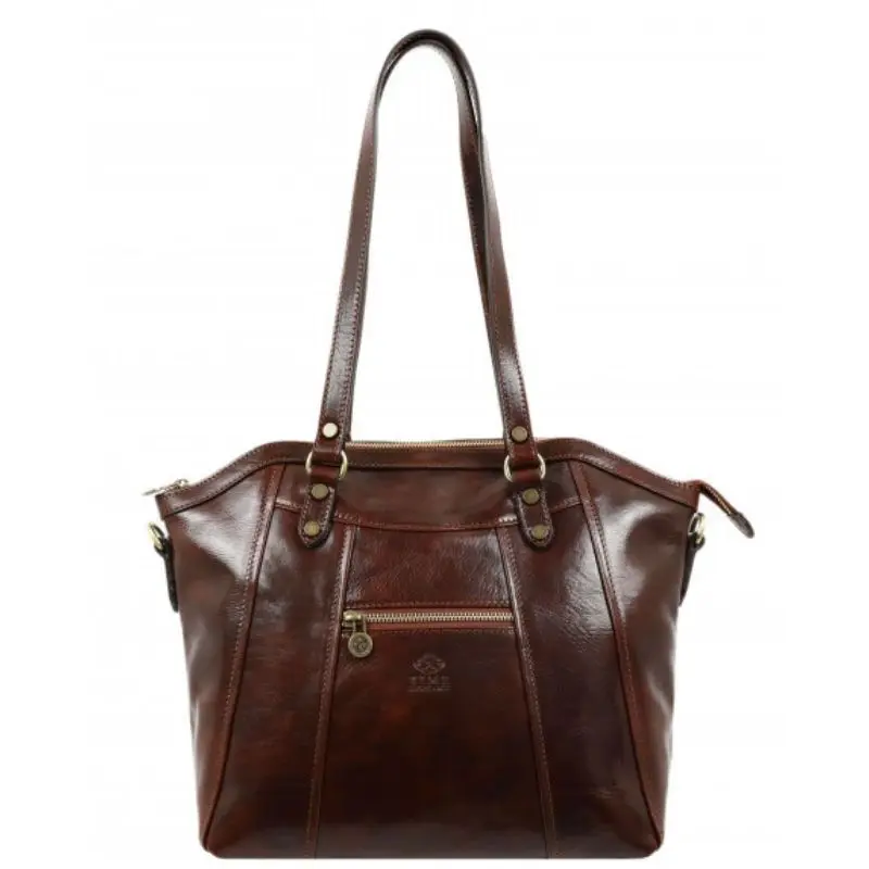 Leather Tote Bag – Main Street - Domini Leather