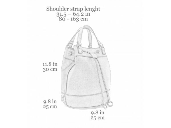 2 in 1 - With 125 pictures detailed instruction H Picotin 18 and 22 bucket  bag pattern pdf download ACC-138