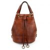 Tote Bucket Bag i læder – Light in August