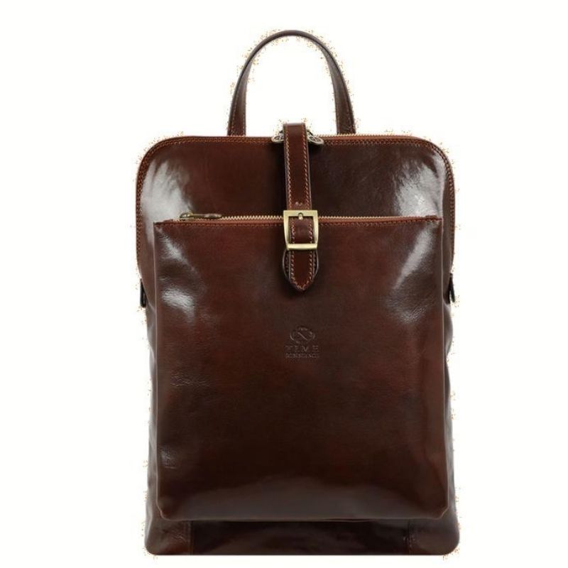 Convertible Leather Book Bag, Leather Backpack