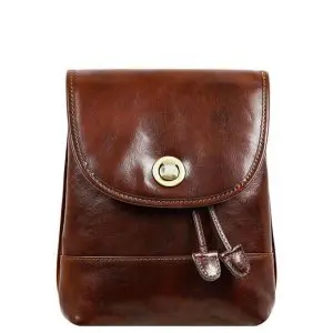 Elegant Italian Leather Convertible BackpackShoulder Bag for Ladies – Illiad
