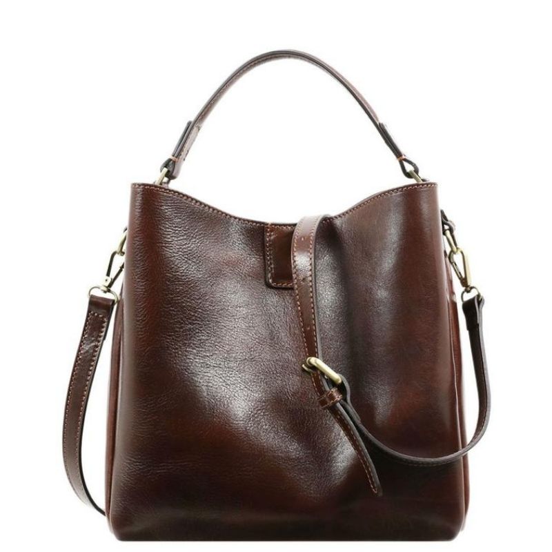 Leather Tote Bag – Wonderland - Domini Leather