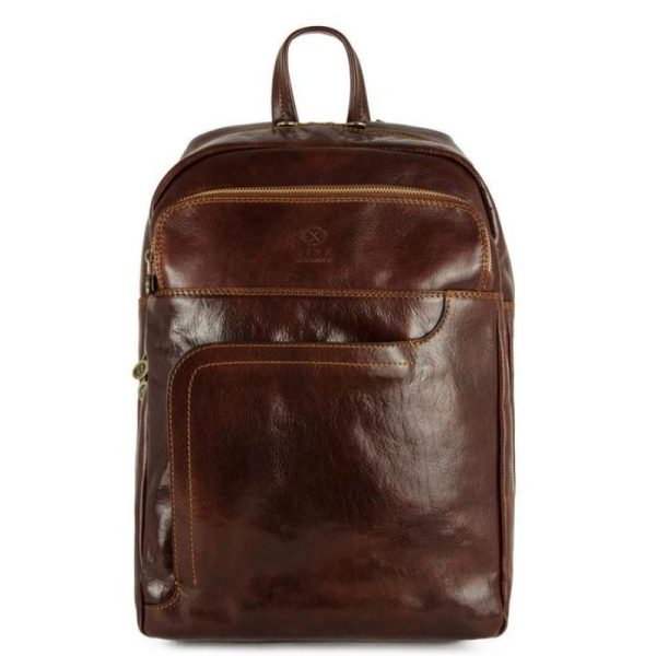 Large Leather Backpack – Confidential - Domini Leather