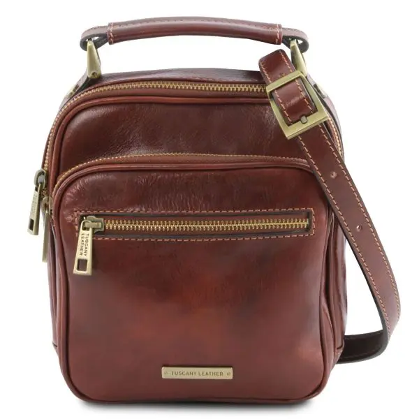 Leather Crossbody Bag for Men – Paul