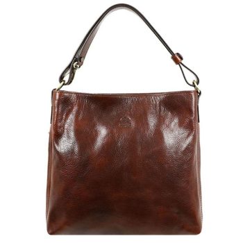 Spacious Italian Leather Handbag – Vanity Fair