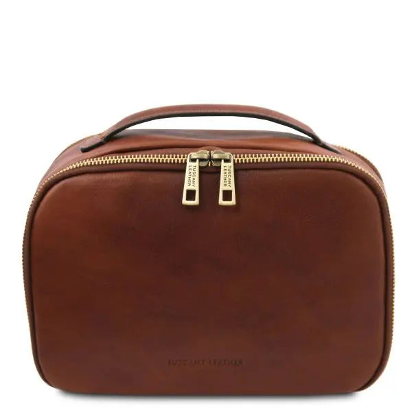 Exclusive Leather Toiletry Bag - Marvin