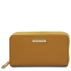 英国製 美品 JAS-M.B. TWIN ZIP WALLET Leather Double Zip Wallet - Mira - Domini Leather