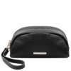 Soft Leather Toiletry Bag - Dourbies