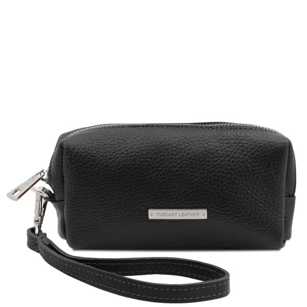 Soft Leather Toiletry Bag - Vebron